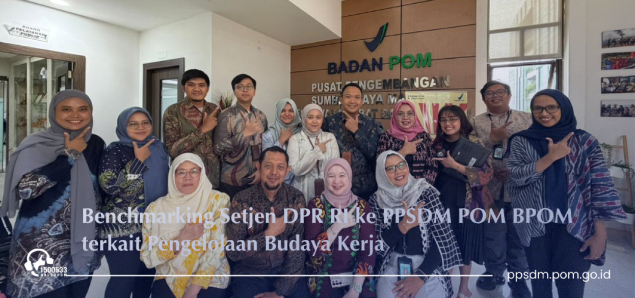 PPSDM POM Jadi Rujukan Penguatan Budaya Kerja BerAKHLAK bagi Setjen DPR RI