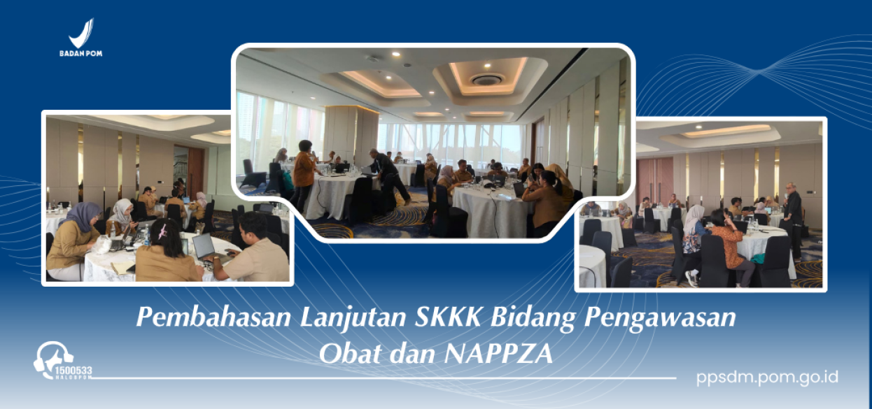 Pembahasan Lanjutan Penyusunan SKKK Bidang Pengawasan Obat dan NAPZZA