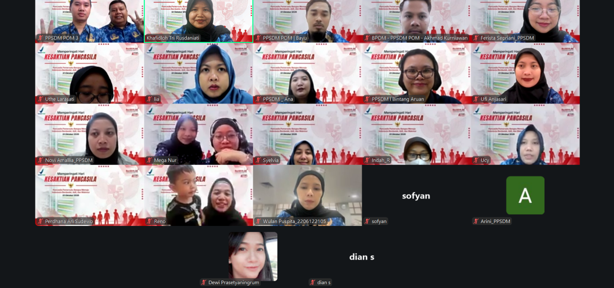 Upacara Peringatan Hari Kesaktian Pancasila Tahun 2026