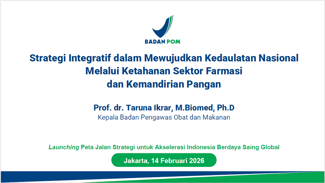 Strategi Integratif dalam Mewujudkan Kedaulatan Nasional Melalui Ketahanan Sektor Farmasi dan Kemandirian Pangan