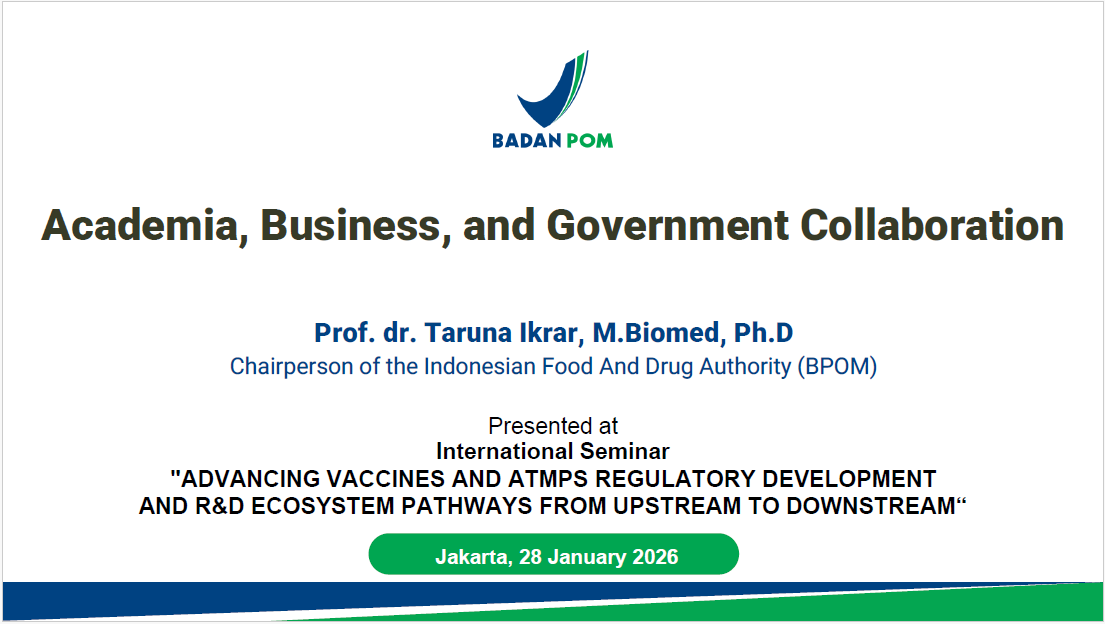 Academia, Business, and Government Collaboration International Seminar