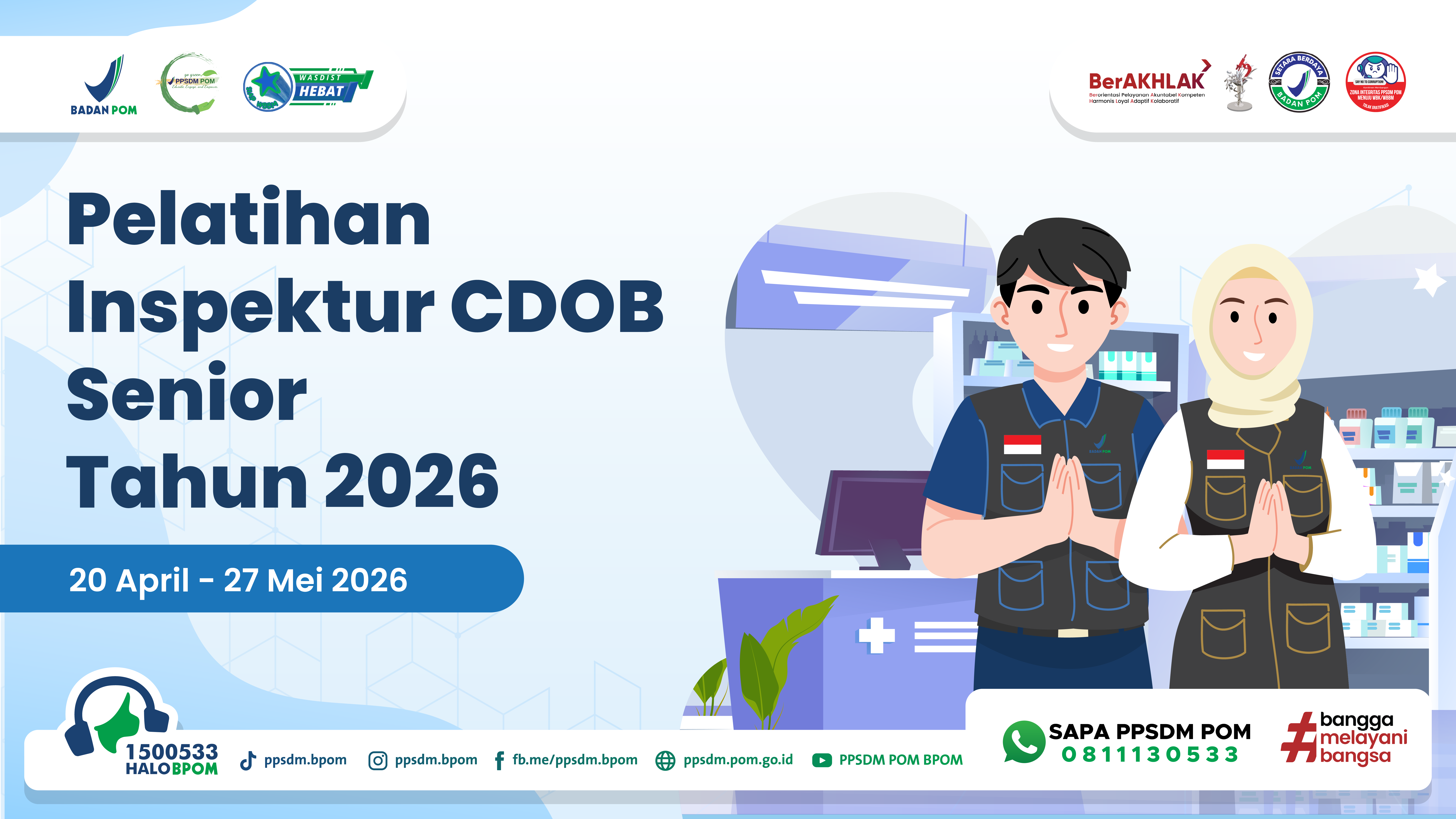 Pelatihan CDOB Senior Tahun 2026