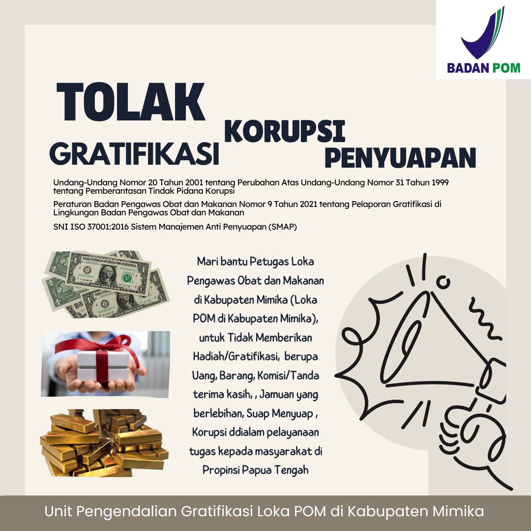 Tolak Korupsi-Gratifikasi-Suap