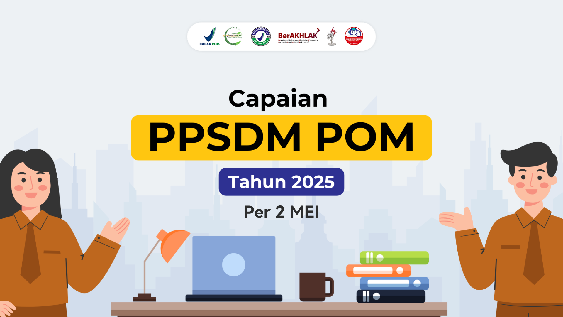 Capaian Kinerja PPSDM POM 2025 - per 2 Mei